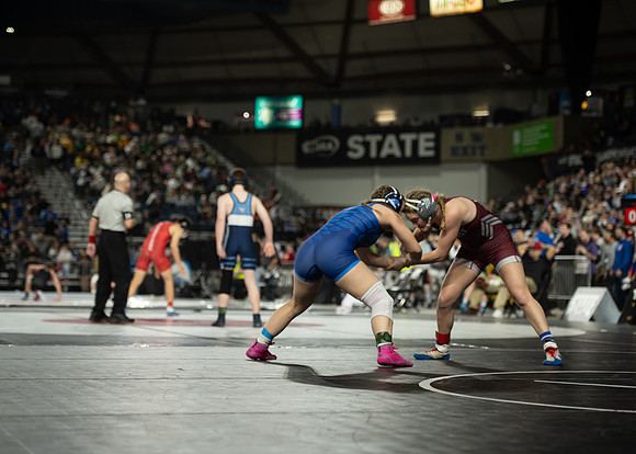 Teagan Trenda (Hockinson ) defeated Emily Mallonee (W. F. West (Girls-098