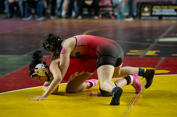 Maleah Chacon (Tenino) defeated Feather Martinez (White Swan)-146