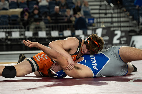 Ronin Blair (Centralia) defeated Samuel Sears (Pullman)-285