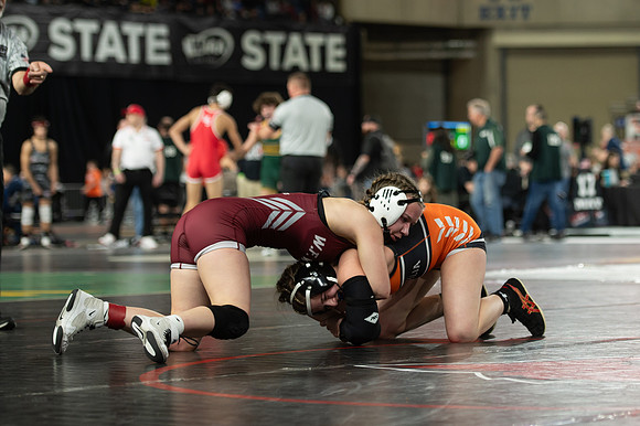 Ramona Reinitz (Centralia) defeated Eden Hornby (W. F. West)-101