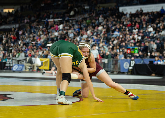Emily Mallonee (W. F. West) defeated Jourdan Ferguson (Quincy-143