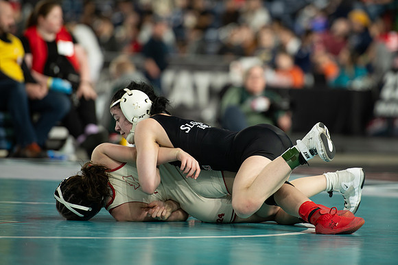 Sloane Kruger (Black Hills) defeated Jade Johnson (Toppenish)-165