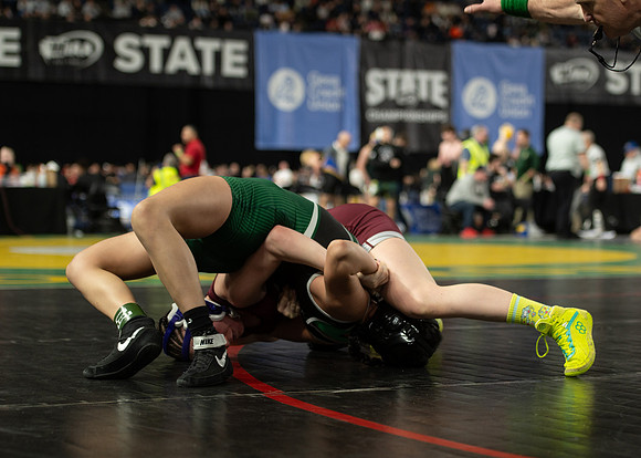 Kaylee Lehman (W. F. West ) defeated Viridianna Hernandez (Woodland -092