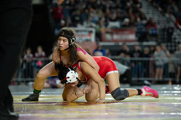 Maleah Chacon (Tenino) defeated Feather Martinez (White Swan)-150